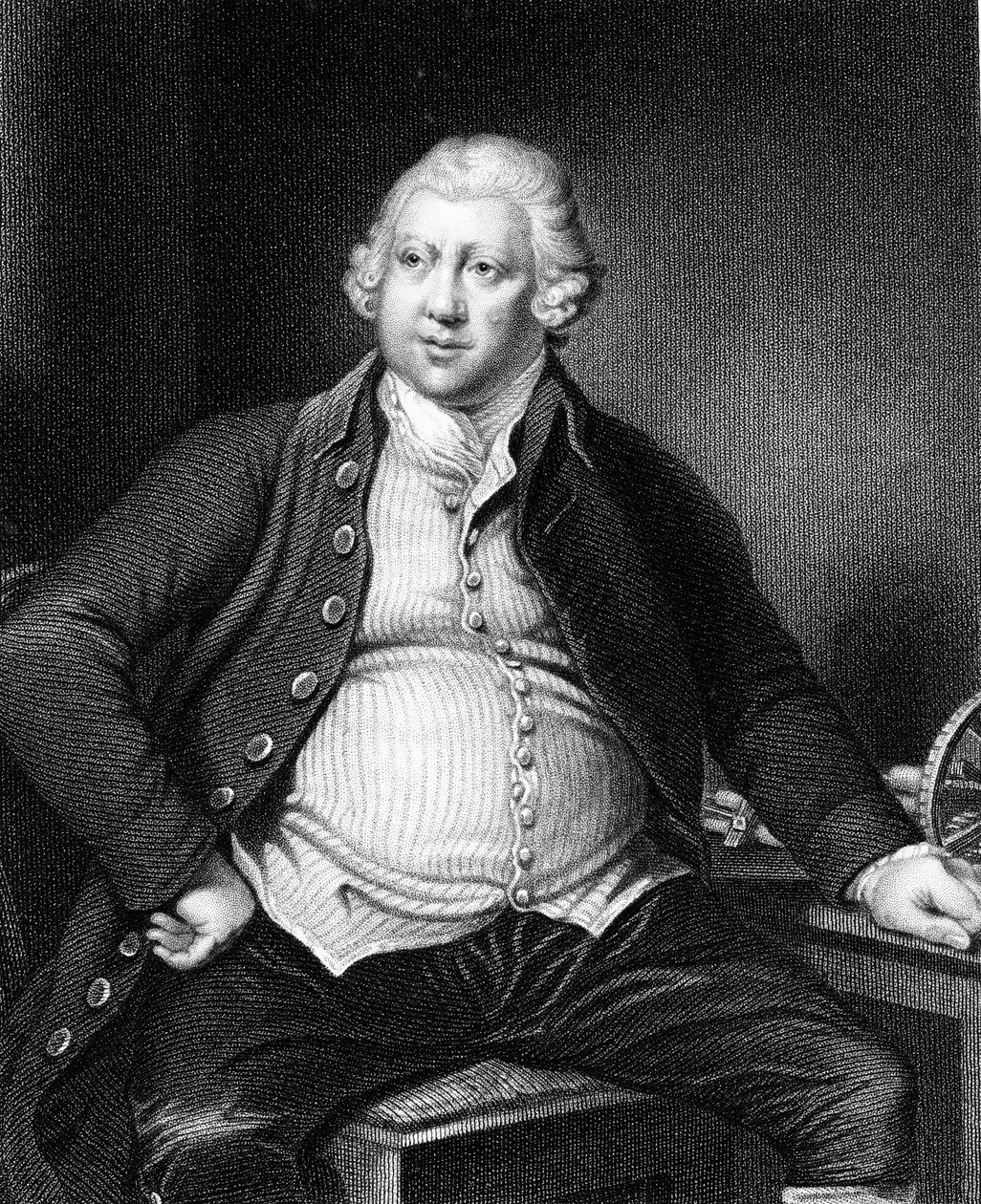 Richard Arkwright 1732-1792, industrial e inventor britânico de Unbekannt