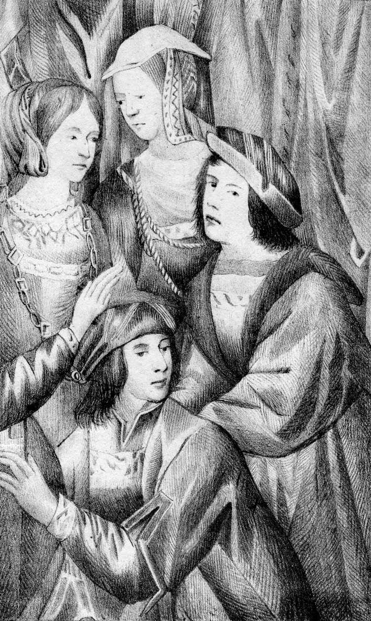 Ricardo III e Eduardo IV de Unbekannt