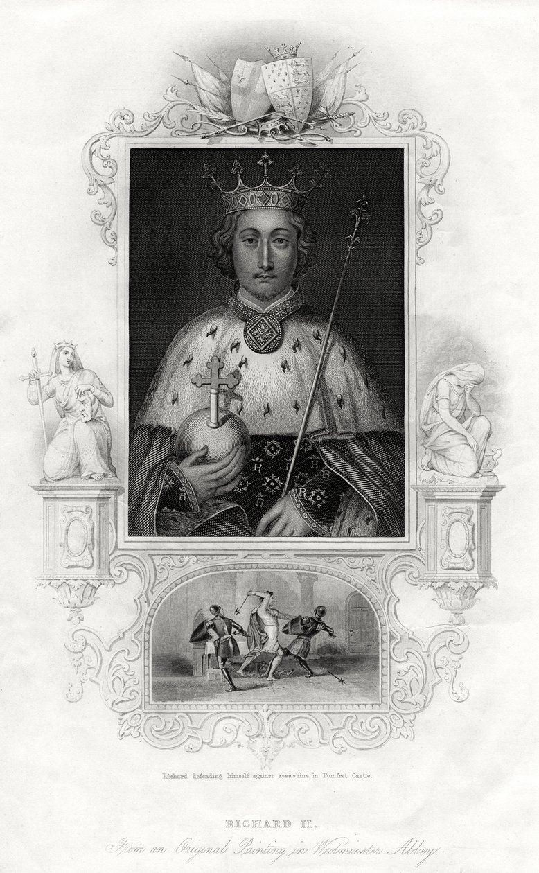 Ricardo II, rei da Inglaterra, 1860 de Unbekannt