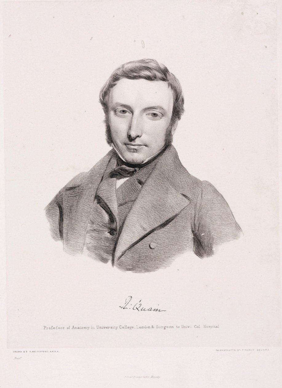 Richard Quain, cirurgião irlandês, c 1850 de Unbekannt
