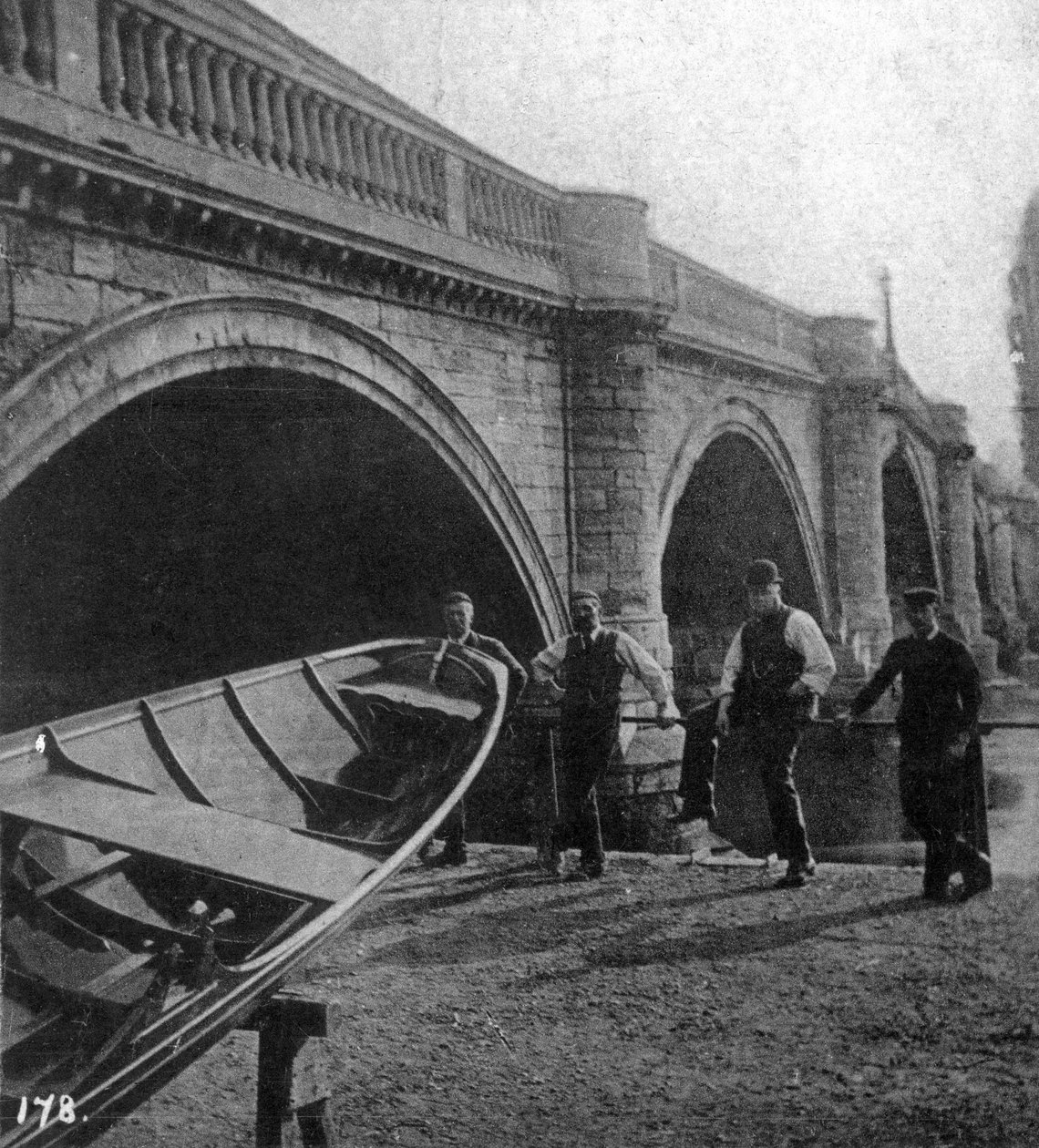 Ponte de Richmond, Londres, início do século XX de Unbekannt