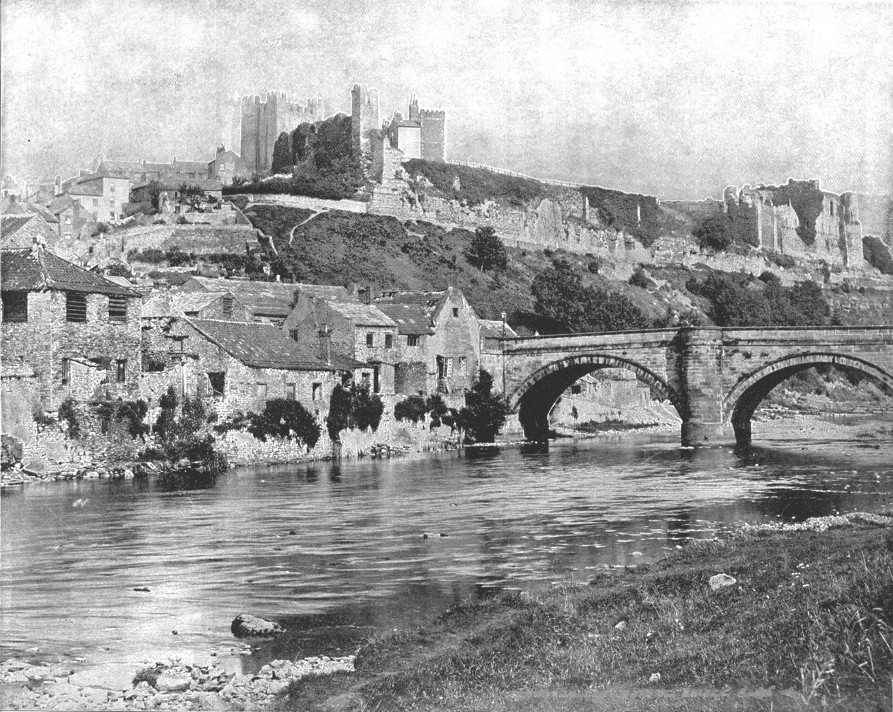 Richmond Castle, North Yorkshire, 1894. de Unbekannt