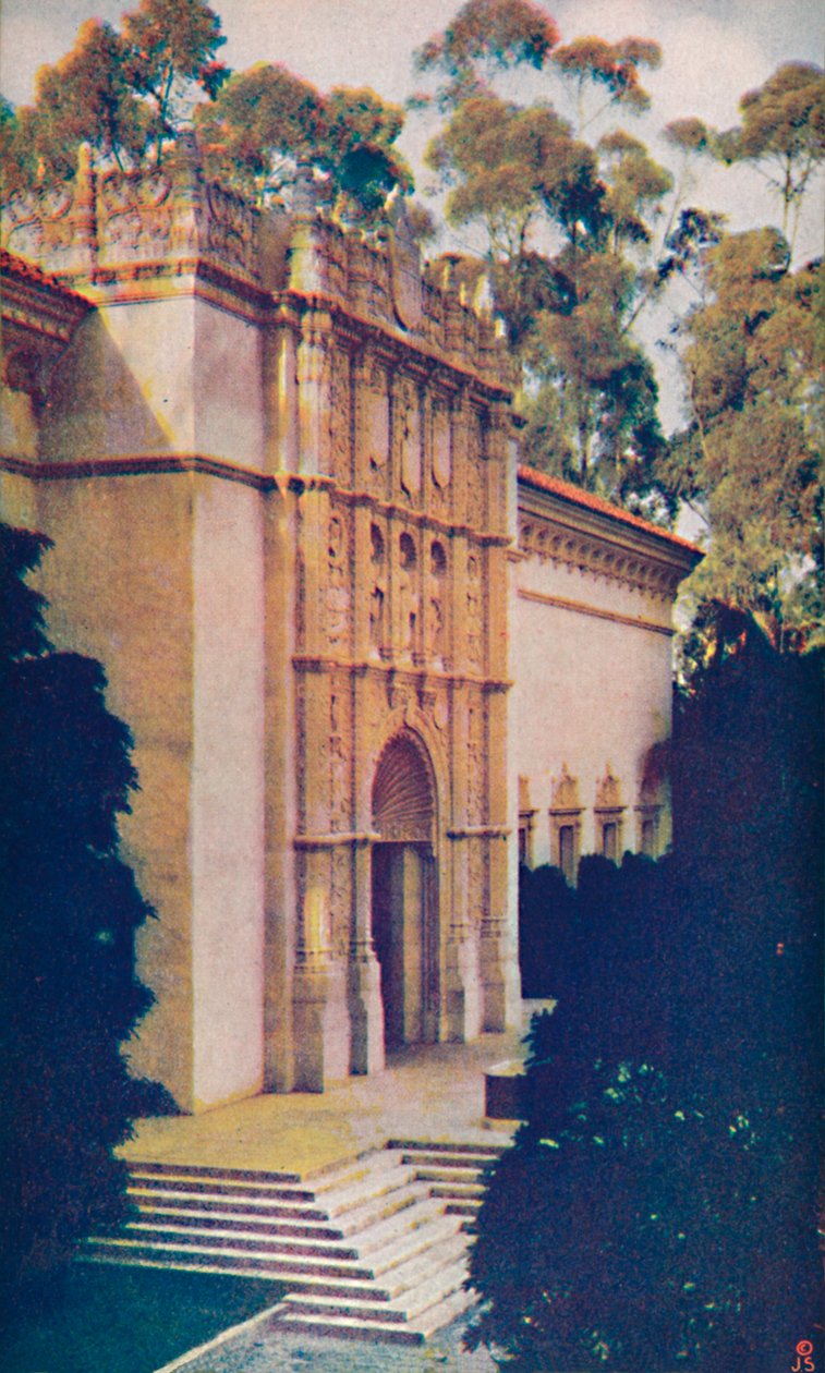 Galeria da ala direita da Belas Artes, c1935 de Unbekannt