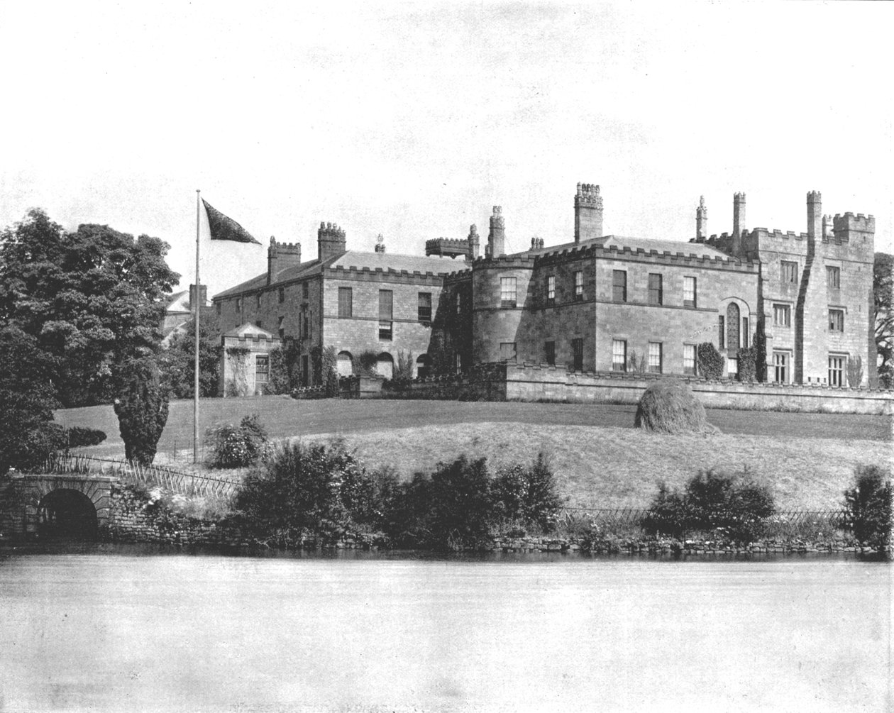 Castelo de Ripley, Yorkshire, 1894. de Unbekannt