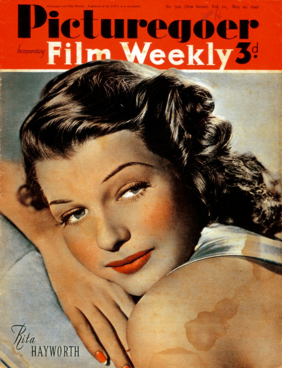 Rita Hayworth 1918-1987, atriz americana, 1941 de Unbekannt