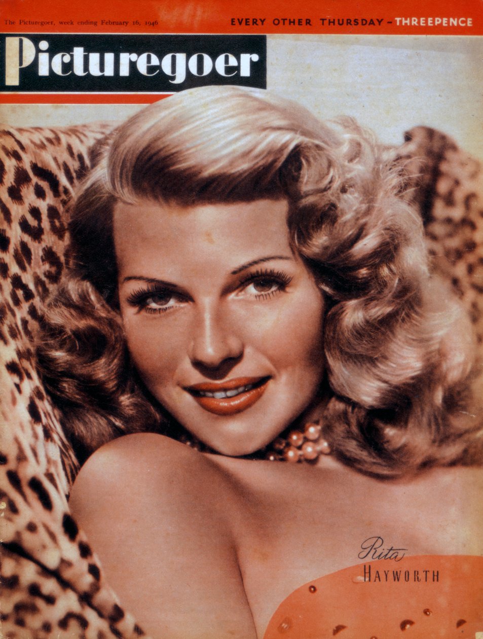 Rita Hayworth 1918-1987, atriz americana, 1946 de Unbekannt