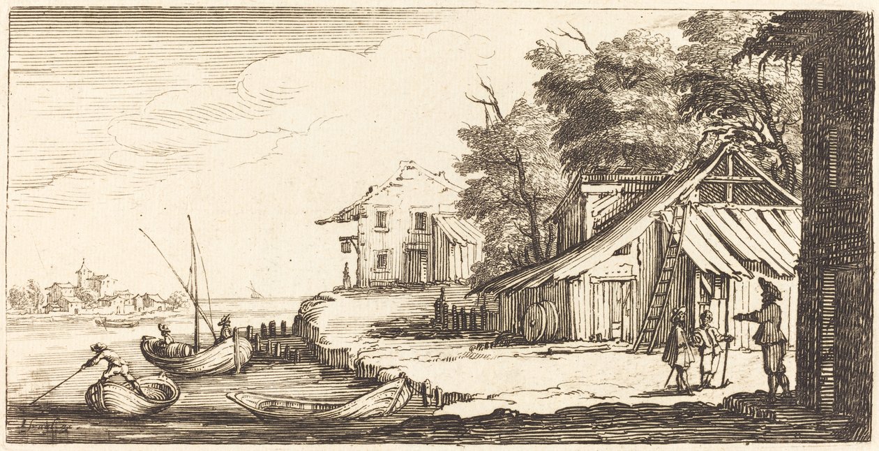 Margem do Rio, 1635 ou depois. de Unbekannt