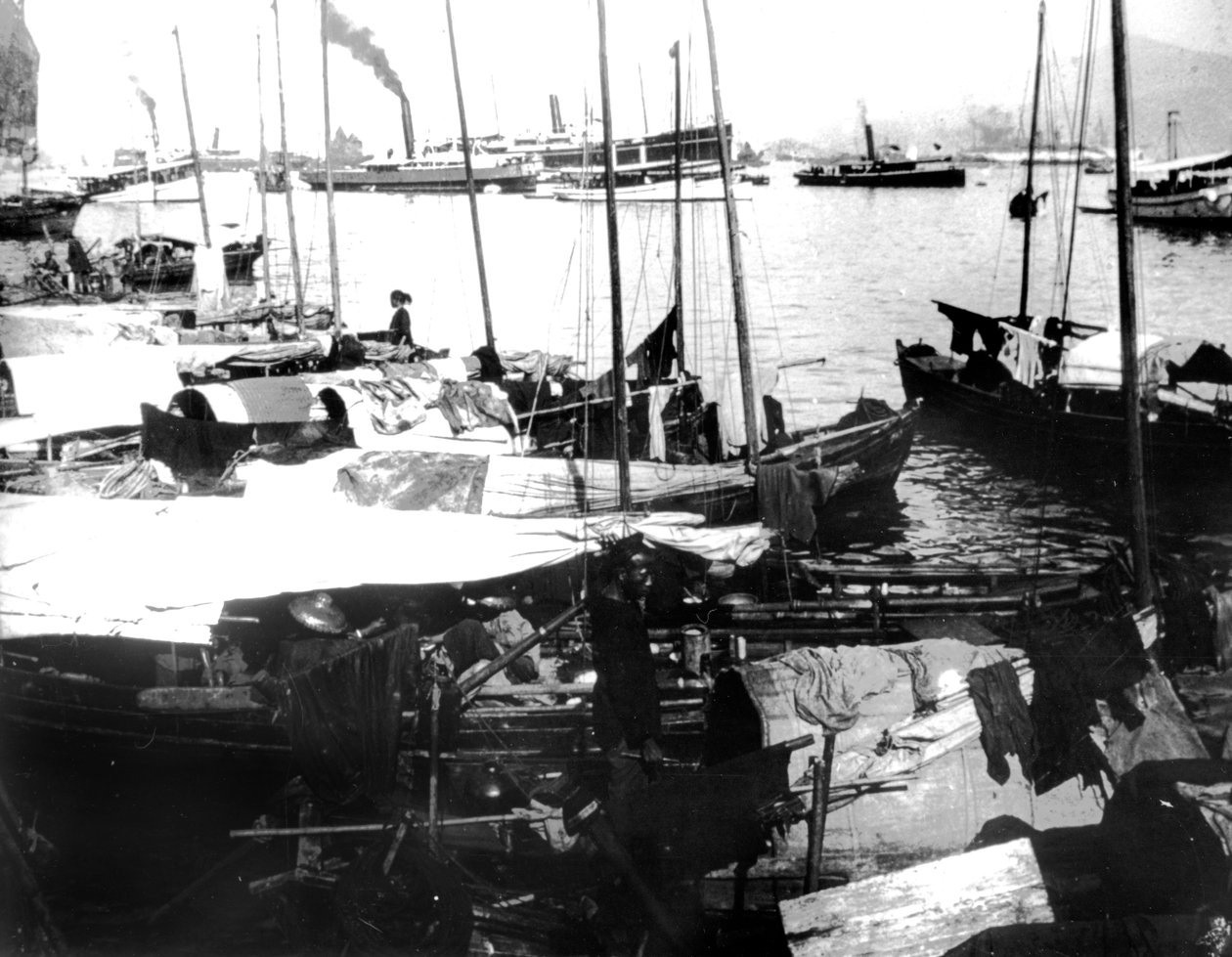 Barcos do rio, Saigon, 1900 de Unbekannt