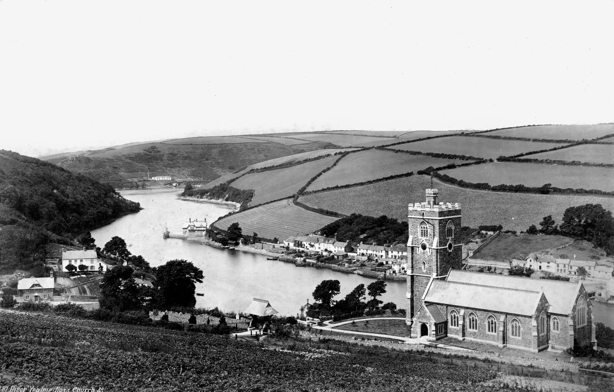 Rio Yealme, Igreja de Noss, c1882 de Unbekannt