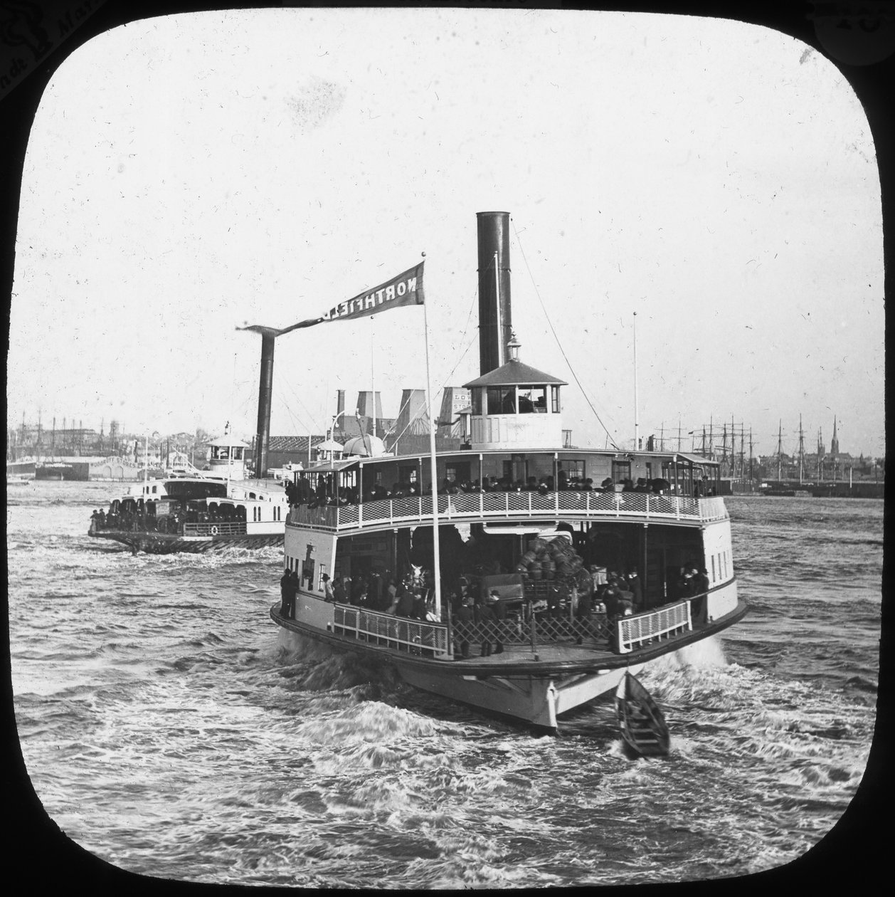 River steamer, EUA, final do século XIX ou início do século XX de Unbekannt