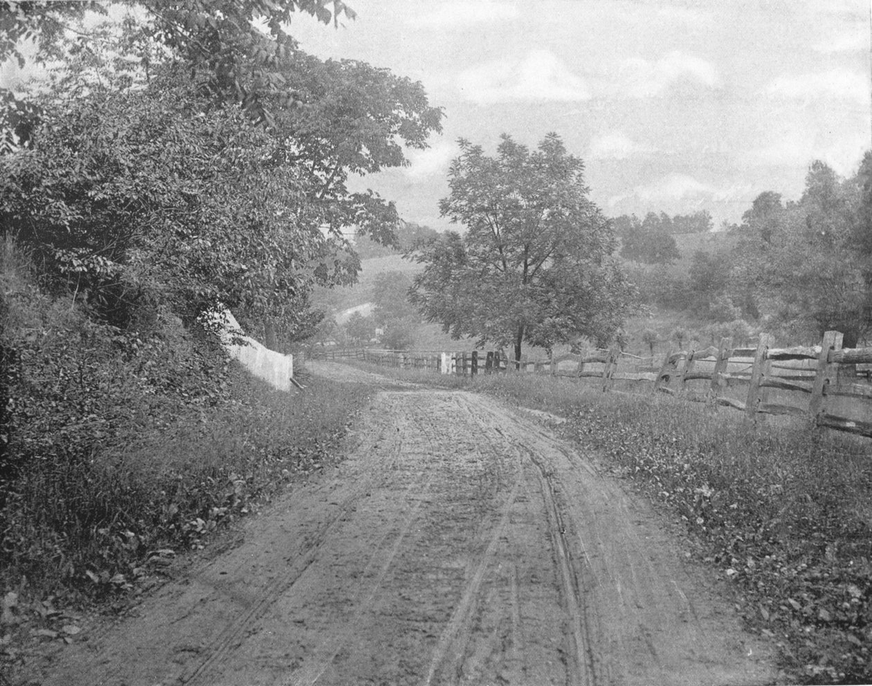 Estrada ao lado de Brandywine, Pensilvânia, EUA, c1900. de Unbekannt