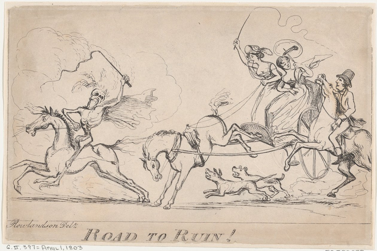 Road to Ruin!, 1 de abril de 1803., 1 de abril de 1803. de Unbekannt