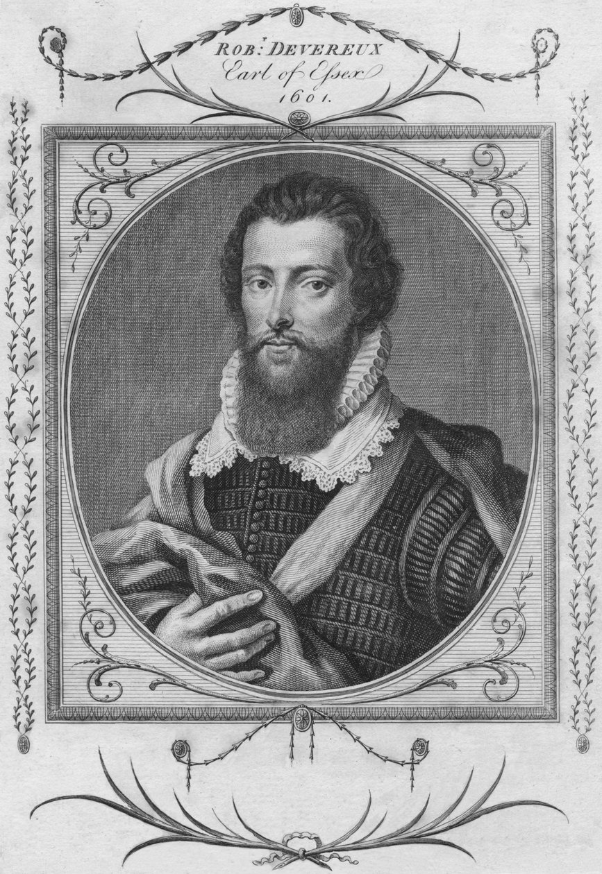 Rob Devereux, conde de Essex, 1601, 1784. de Unbekannt