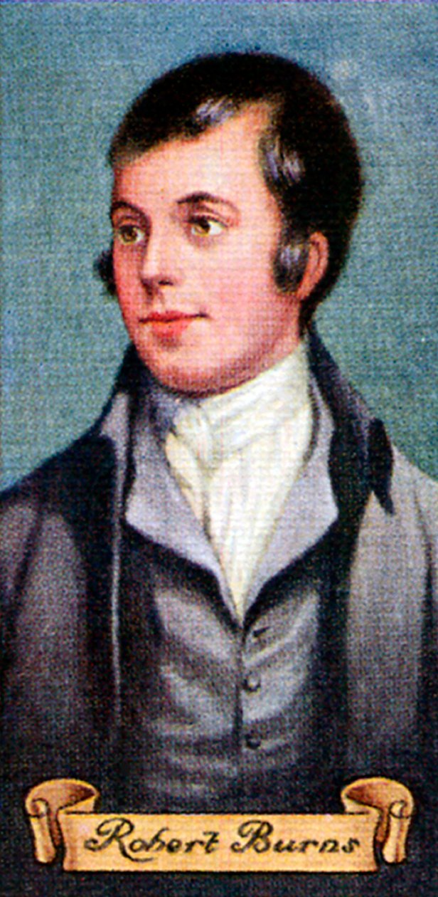 Robert Burns, tirado de uma série de cartões de cigarro, 1935 de Unbekannt