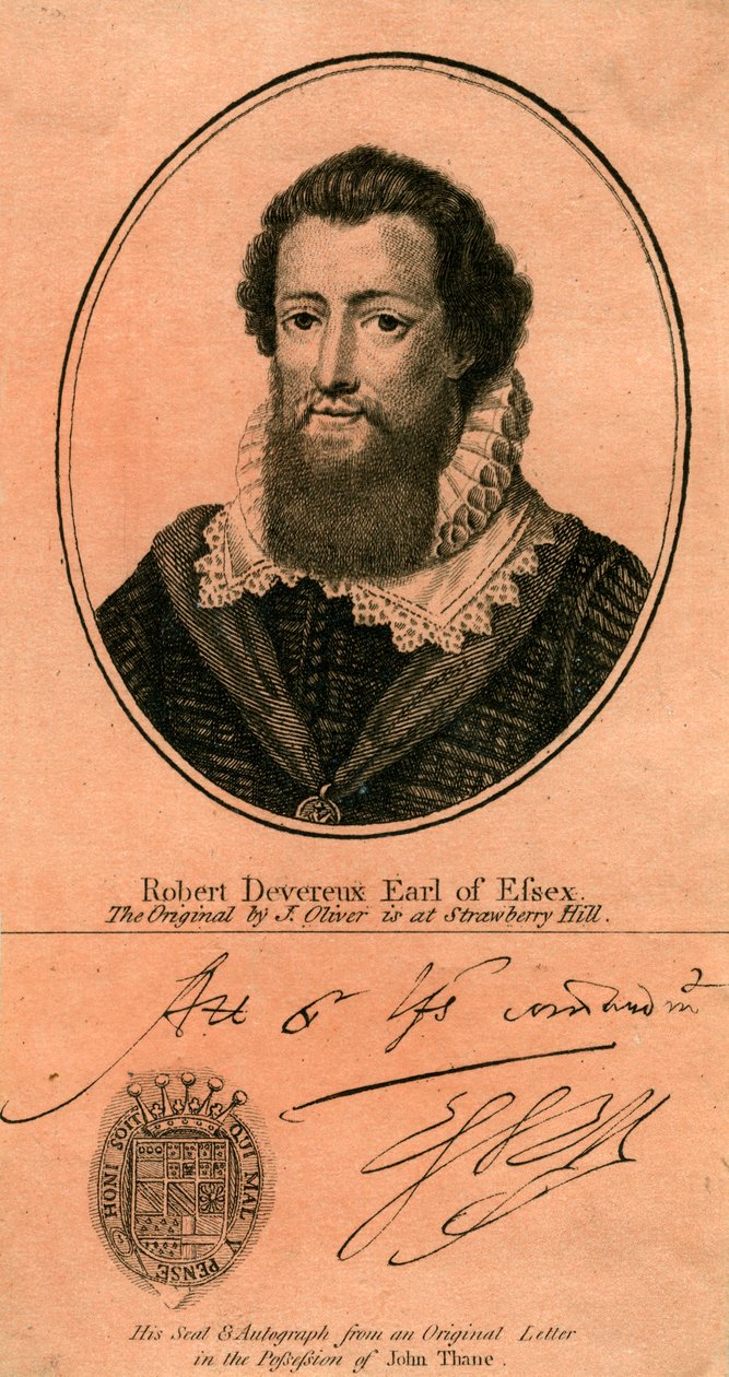 Robert Devereux, 2º conde de Essex de Unbekannt