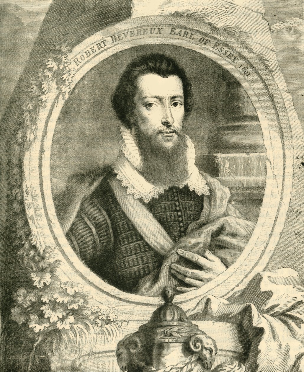 Robert Devereux, conde de Essex, c1590-1600, 1890. de Unbekannt