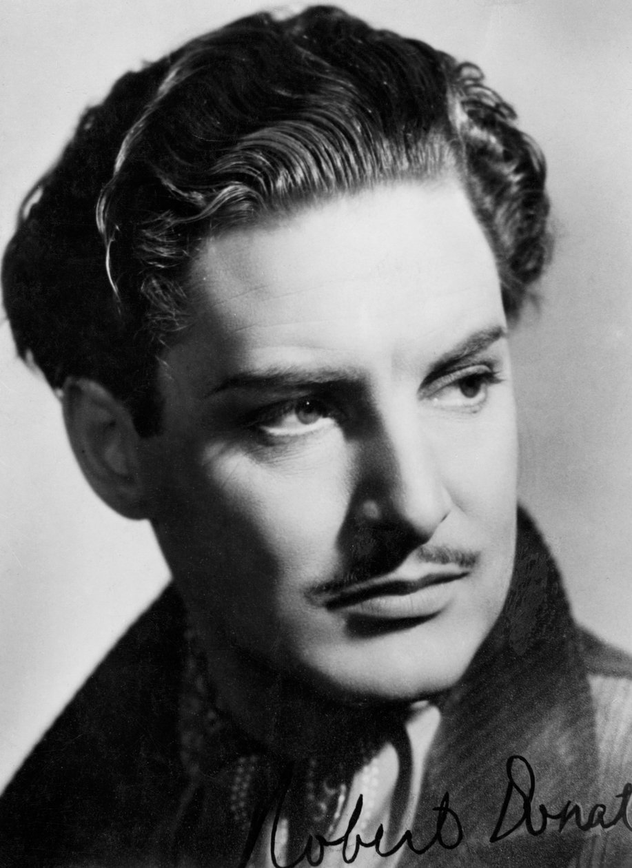 Robert Donat 1905-1959, ator britânico, c1930s-c1940s de Unbekannt