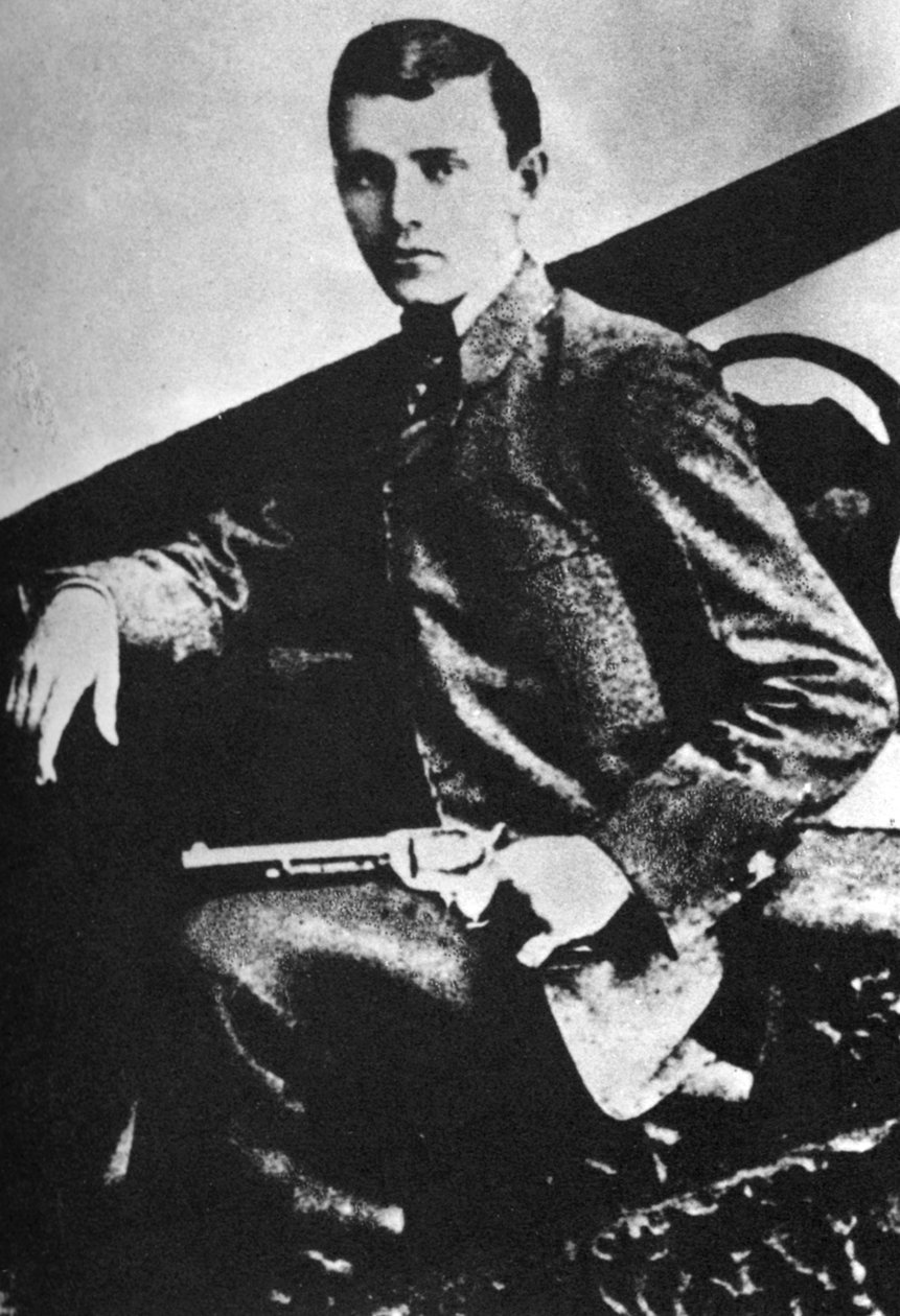 Robert Ford, o assassino do fora da lei Jesse James, c1880s 1954 de Unbekannt