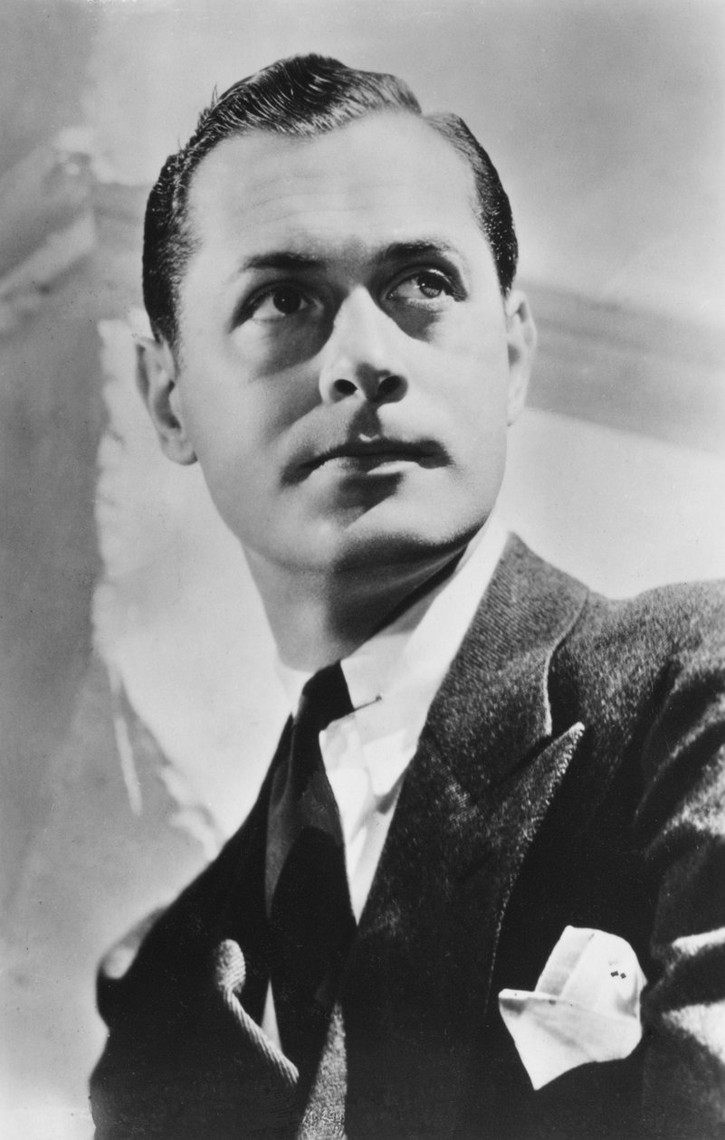 Robert Montgomery 1904-1981, ator e diretor americano, século 20 de Unbekannt
