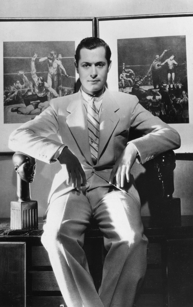 Robert Montgomery 1904-1981, ator e diretor americano, século 20 de Unbekannt