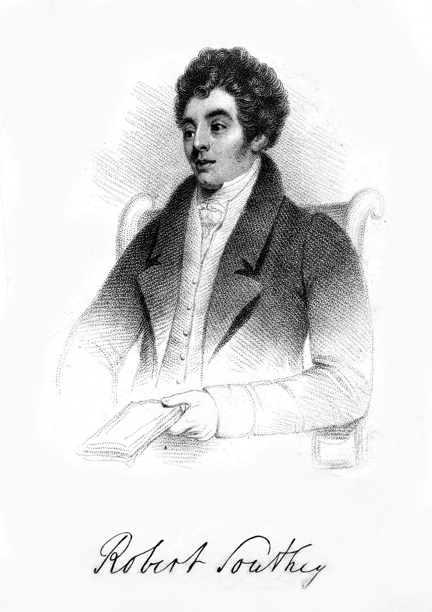 Robert Southey, poeta inglês, século XIX de Unbekannt