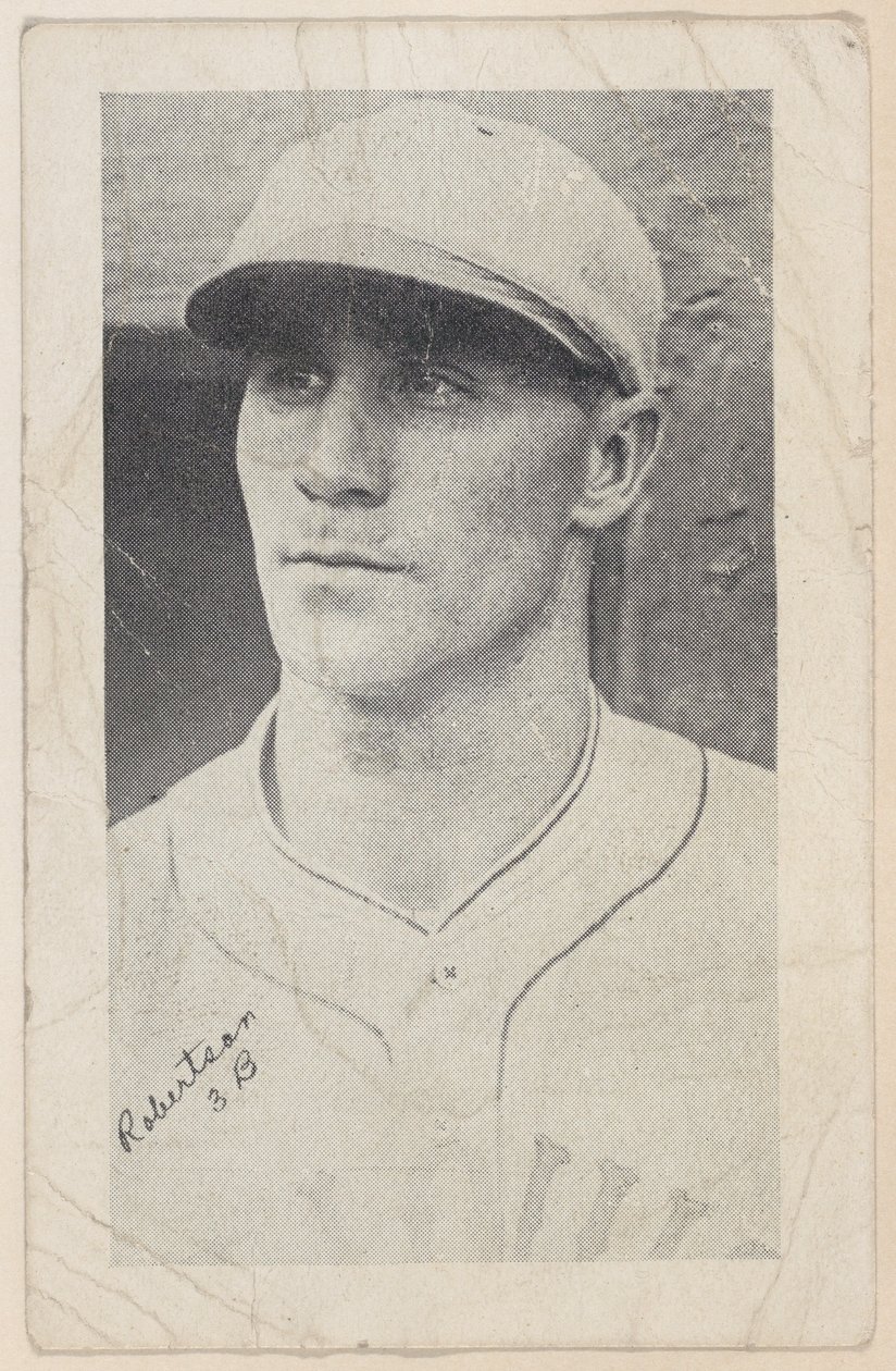 Robertson, 3 B, de cartões de tiras de beisebol W575-2, ca. 1921-22. de Unbekannt