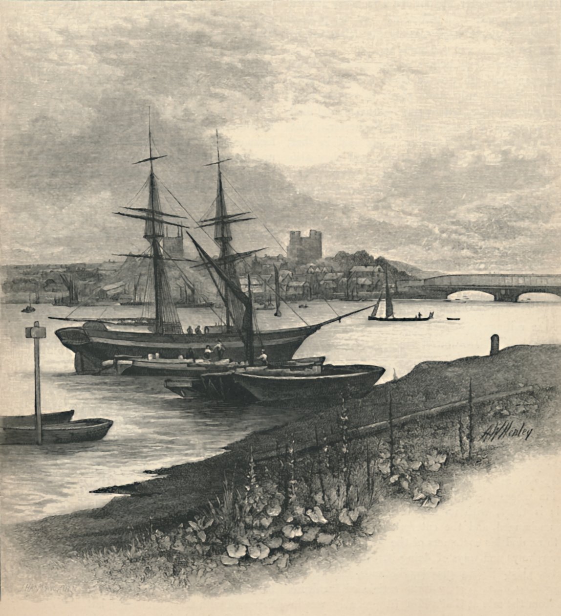 Rochester, de Strood, 1886 de Unbekannt
