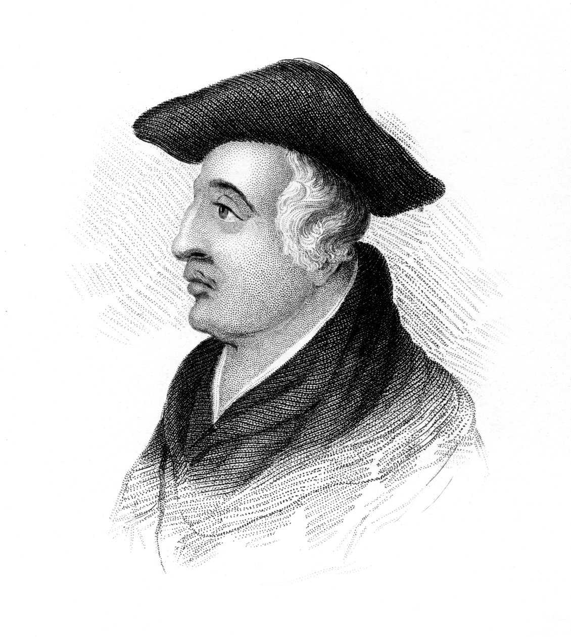 Roger Bacon, frade franciscano inglês do século XIII e filósofo, c1850 de Unbekannt
