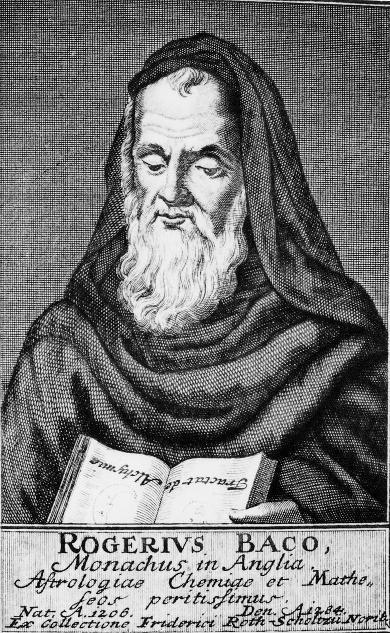 Roger Bacon, filósofo e cientista, 1786 de Unbekannt