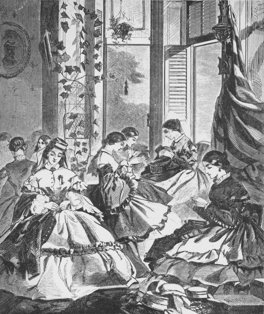 Papel das mulheres na guerra, 1861, 1938 de Unbekannt