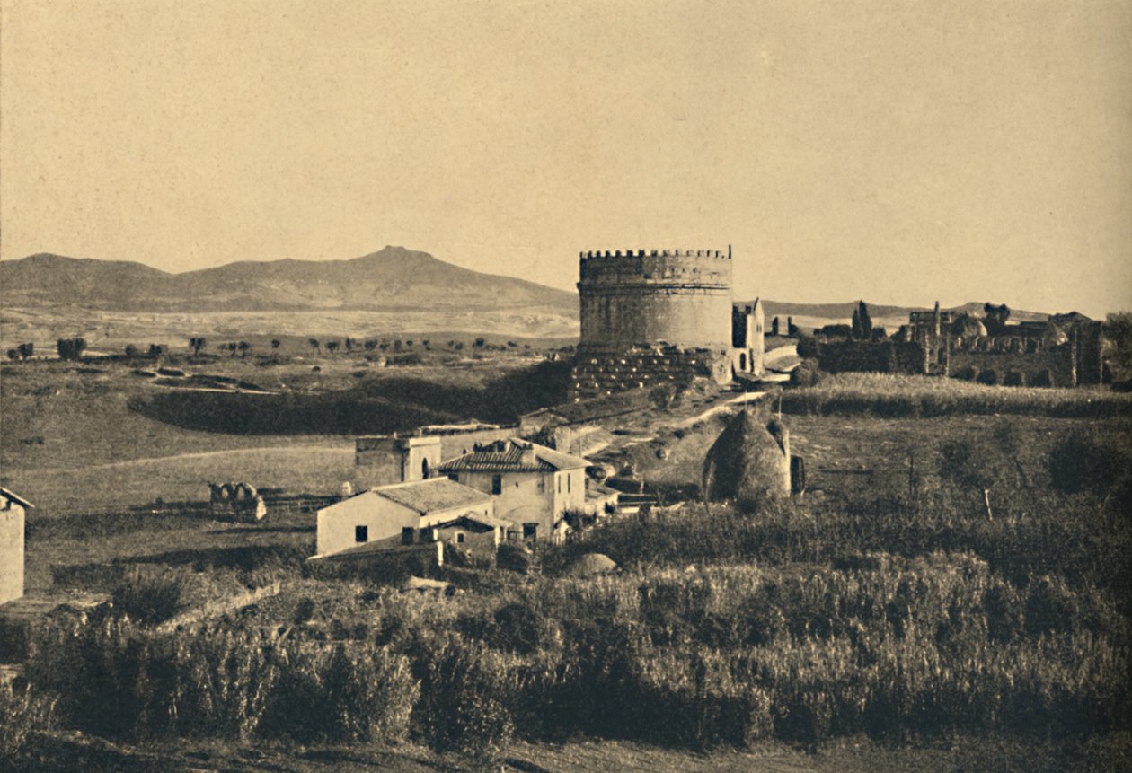 Roma - Via Ápia, 1910 de Unbekannt