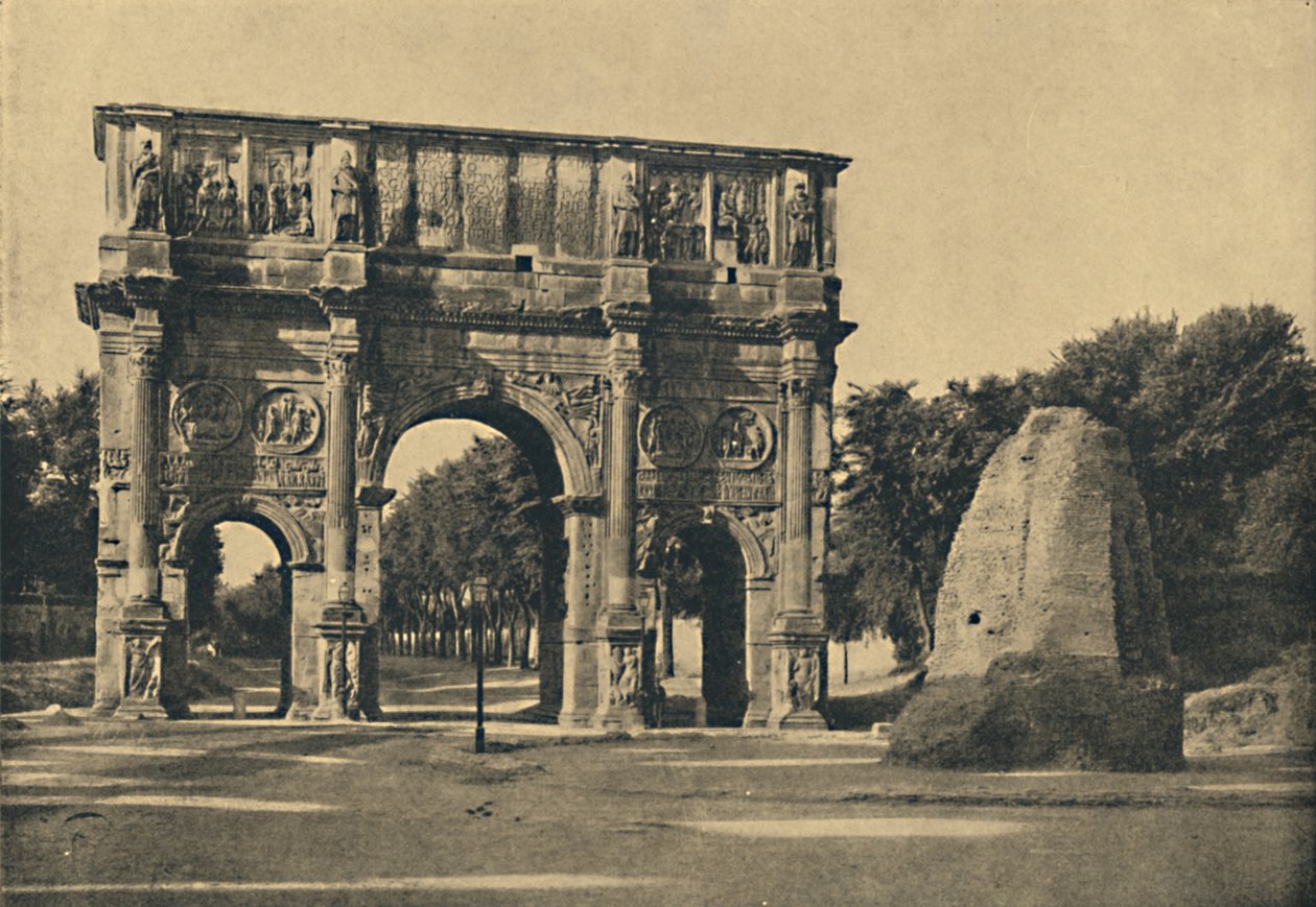 Roma - Arco de Constantino 315 dC, 1910 de Unbekannt