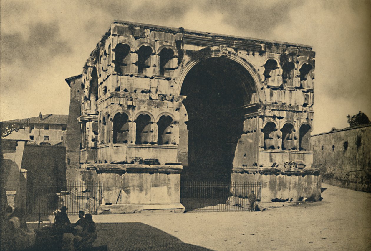 Roma - Arco de Janus Quadrifrons no Forum Boarium, 1910 de Unbekannt