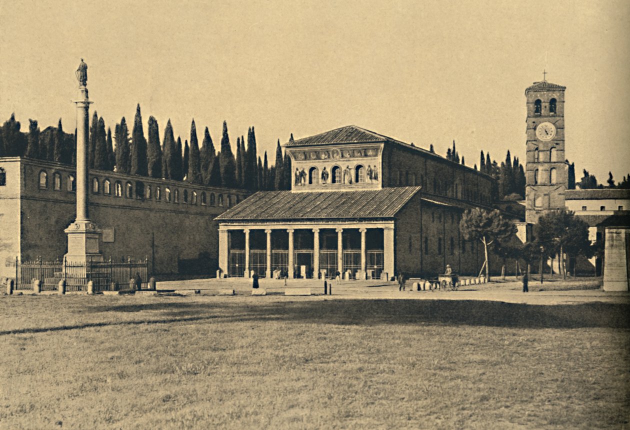 Roma - Basílica de S. Lorenzo fuori le Mura, 1910 de Unbekannt