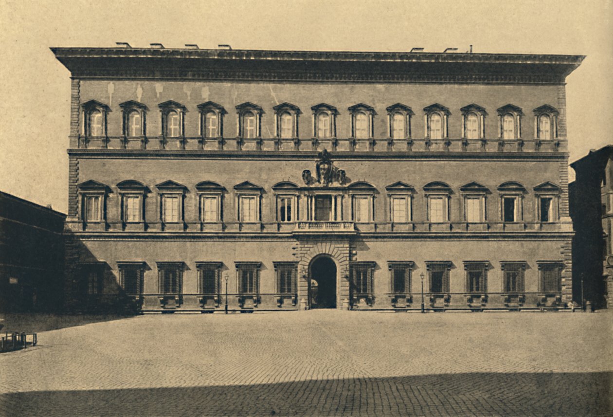Roma - Palácio Farnese, 1910 de Unbekannt