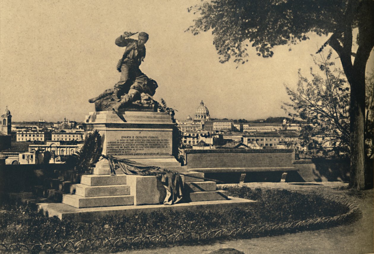 Roma - Pincian Hill, 1910. de Unbekannt