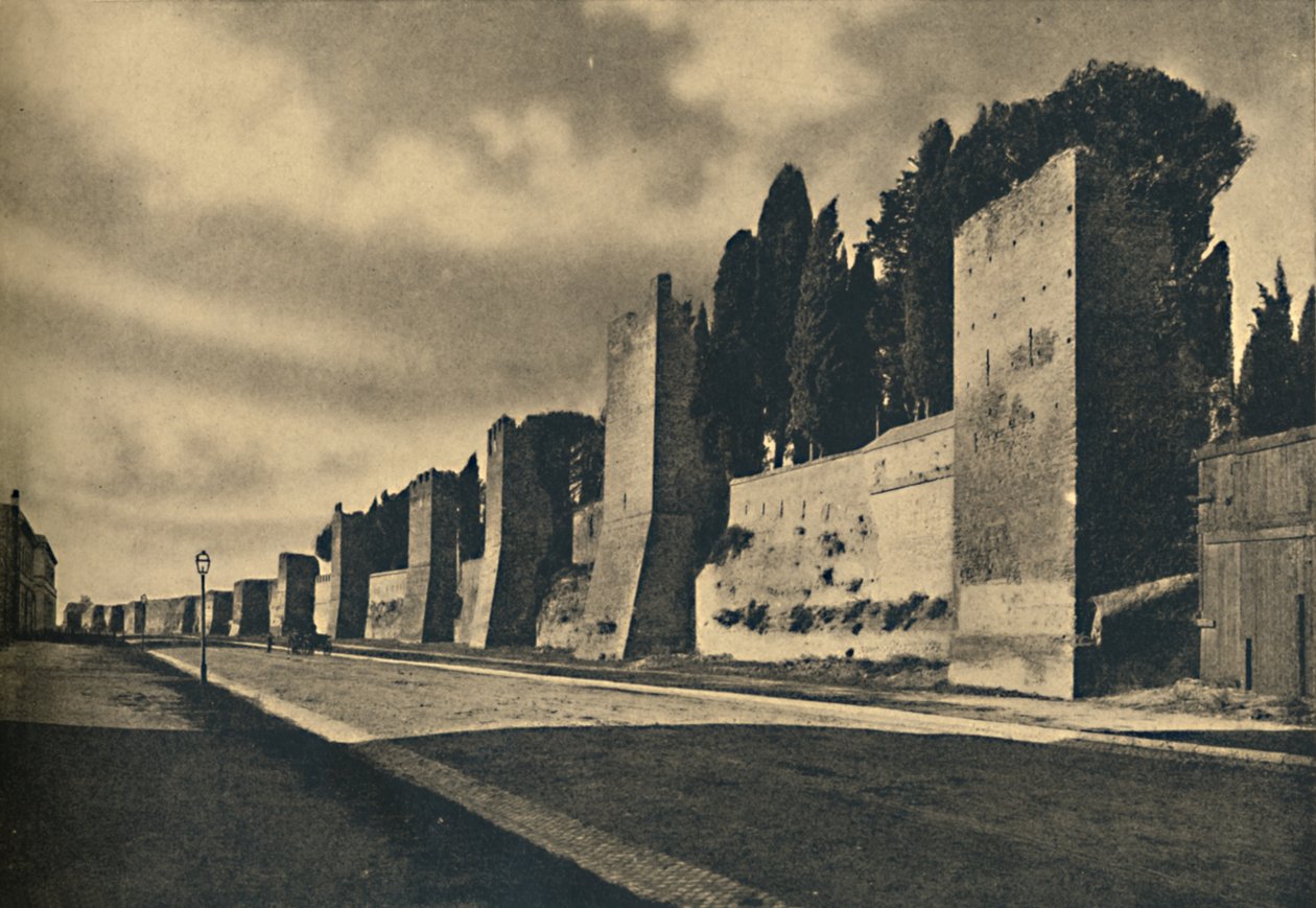 Roma - Muro Aureliano, 1910 de Unbekannt