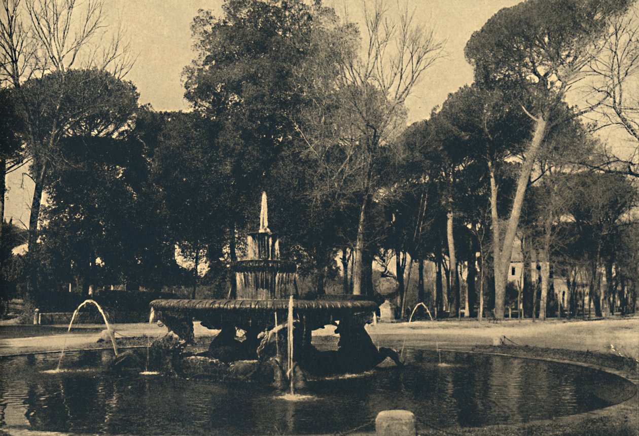Roma - Villa Borghese - Fonte dos Cavalos-Marinhos, 1910 de Unbekannt