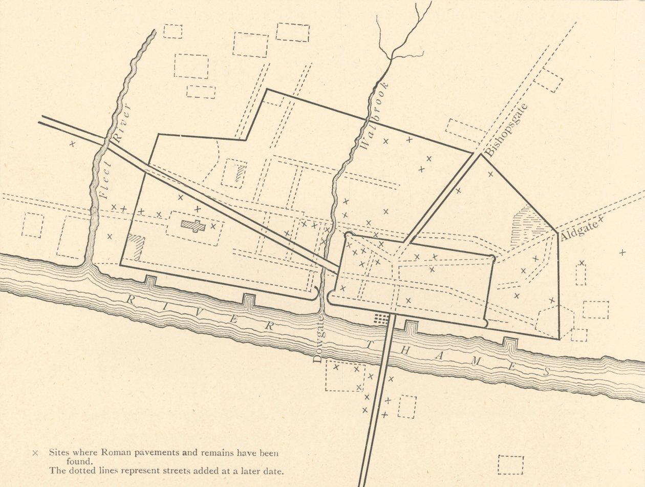Londres romana, 1908 de Unbekannt