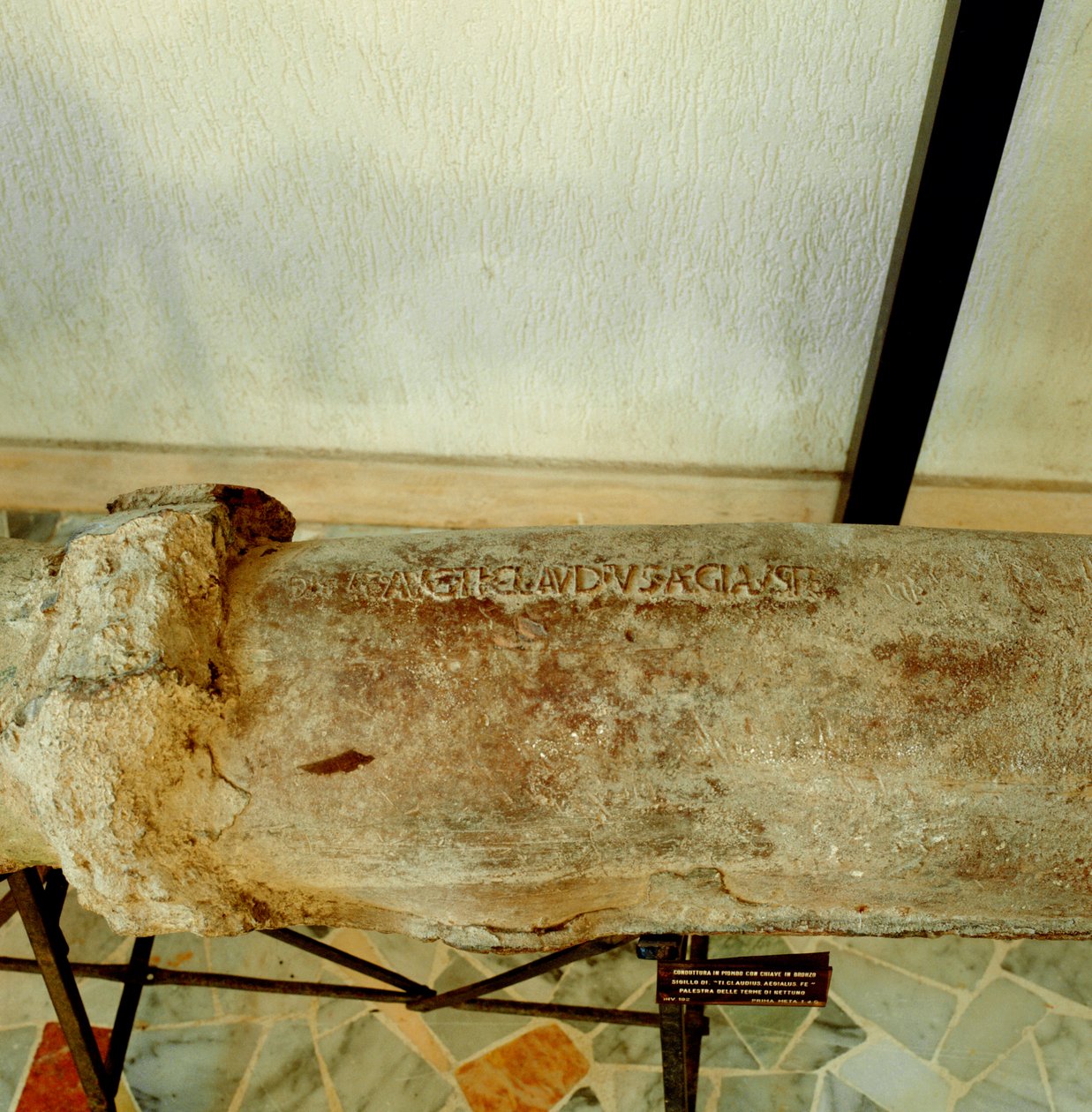 Tubulação de água romana de Unbekannt