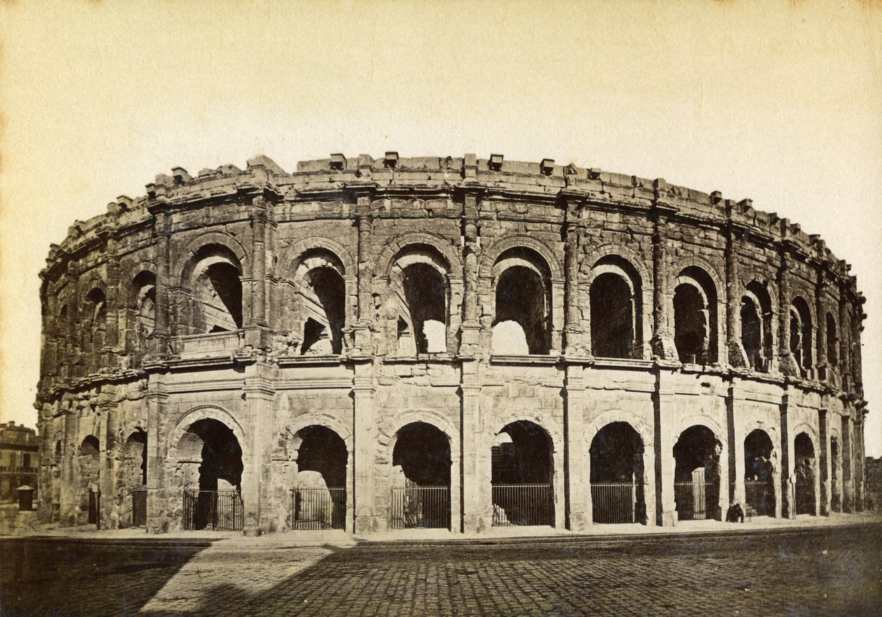 Anfiteatro romano, Nimes, França, final do século XIX ou início do século XX de Unbekannt
