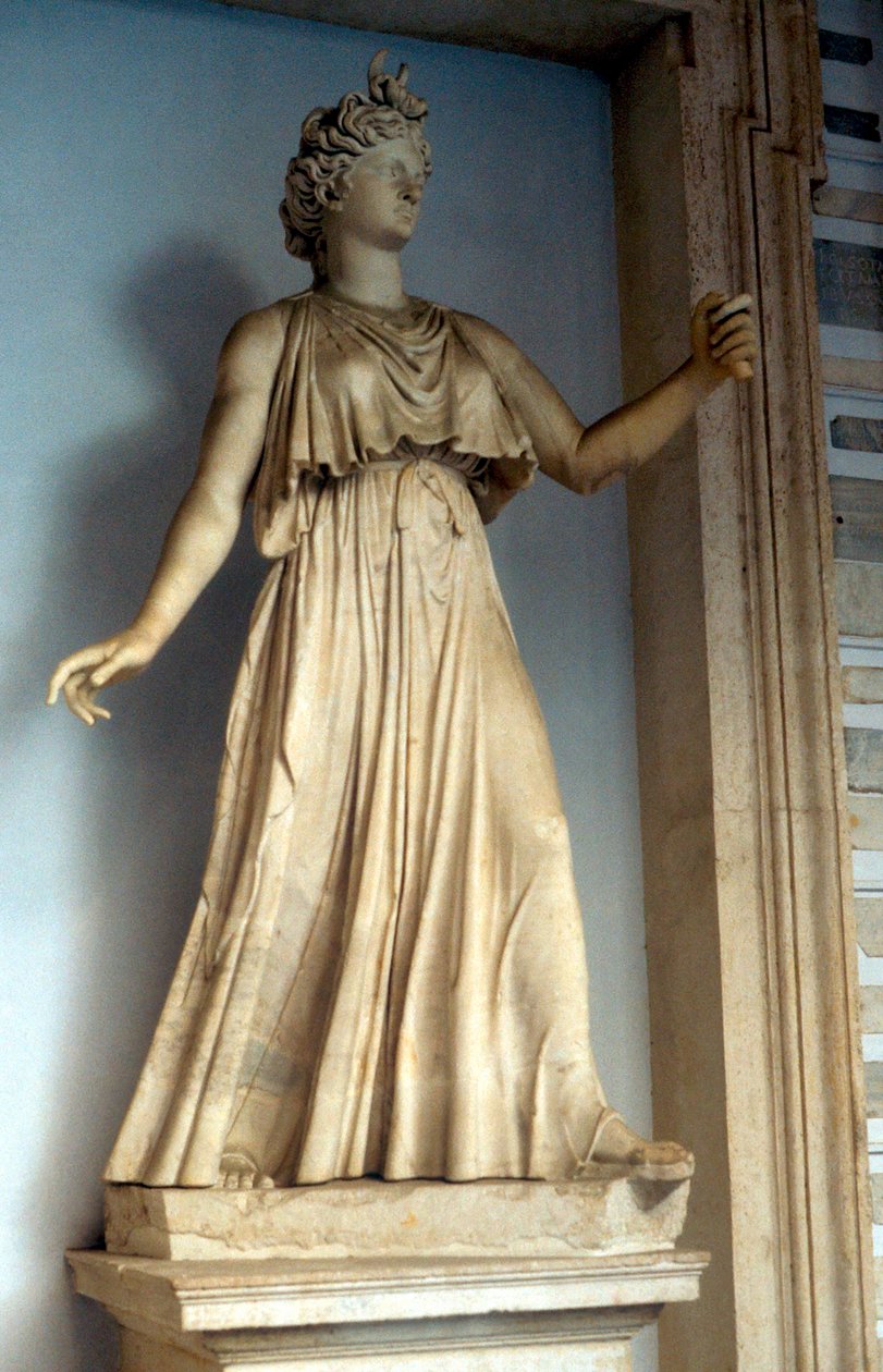 Deusa romana Juno, esposa e irmã de Júpiter, rainha do céu de Unbekannt