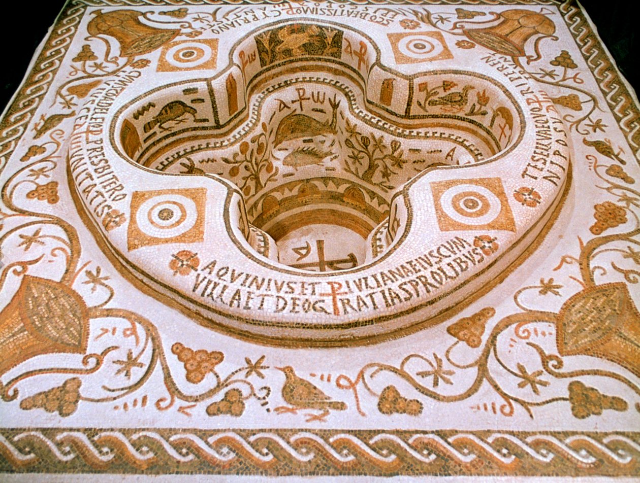 Mosaico romano, século VI dC de Unbekannt