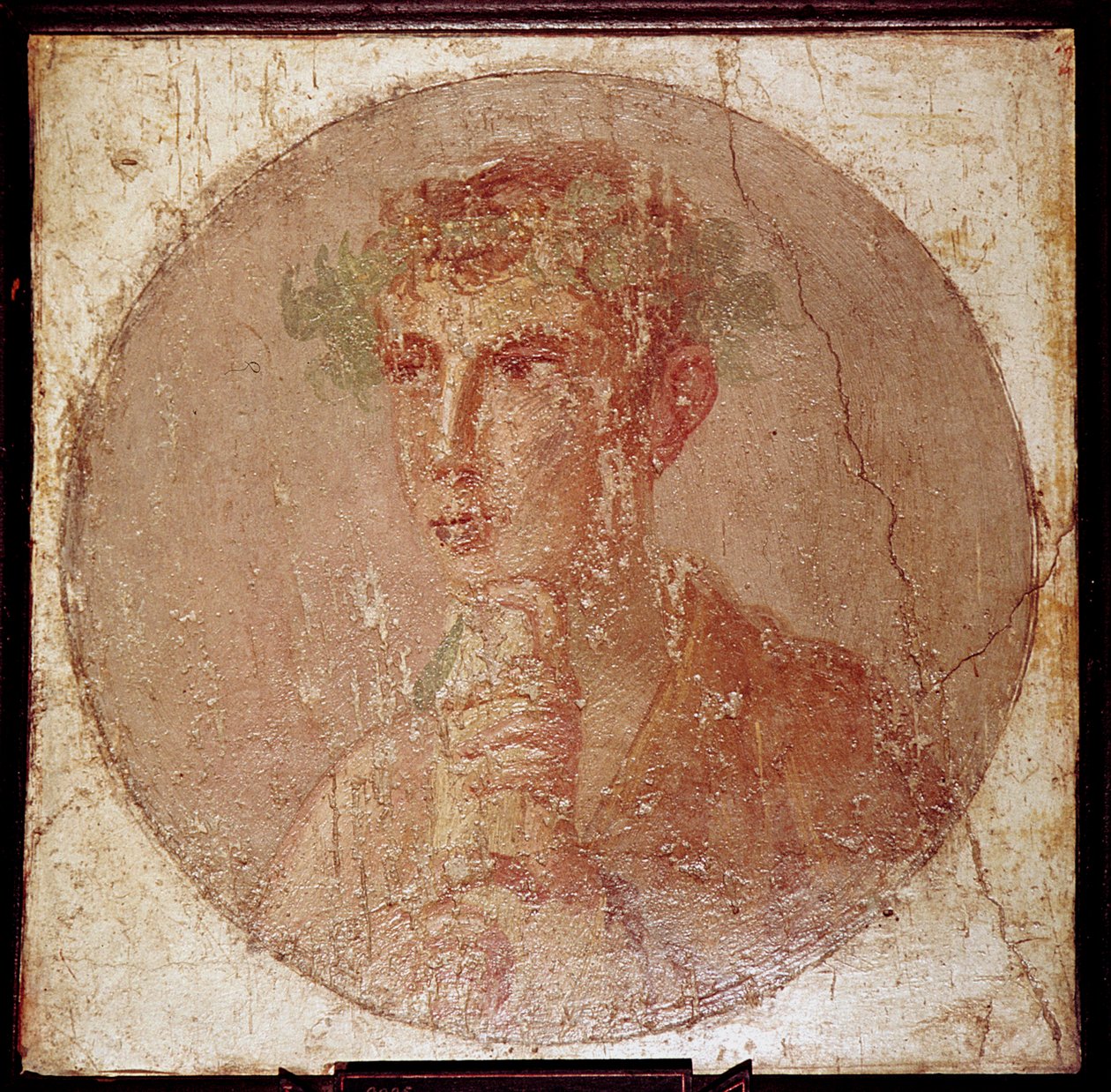 Pintura de retrato romano de um jovem, Pompeia, Itália de Unbekannt