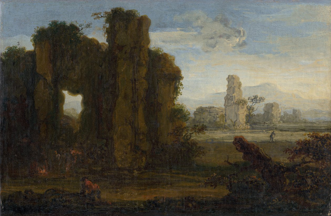 Paisagem Romântica de Unbekannt