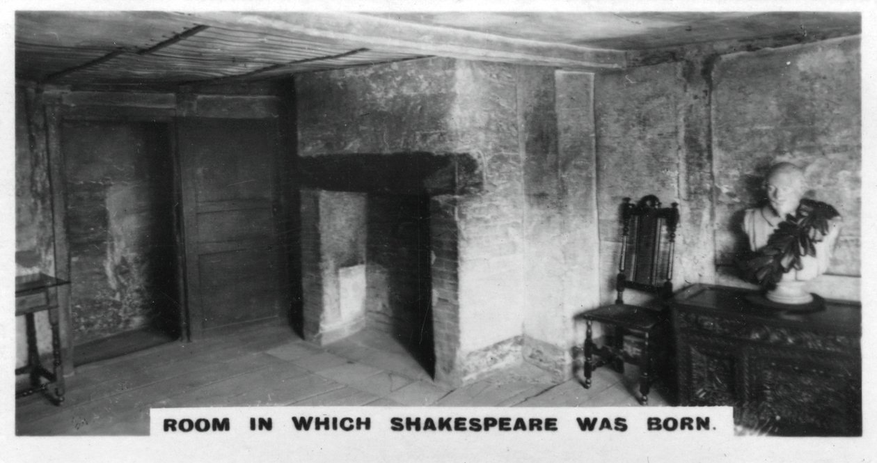 Quarto em que Shakespeare nasceu, c1920s de Unbekannt