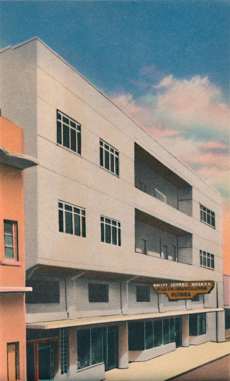 Edifício Ropuyana. Proprietário Roberto Uyana, Barranquilla, c1940s de Unbekannt