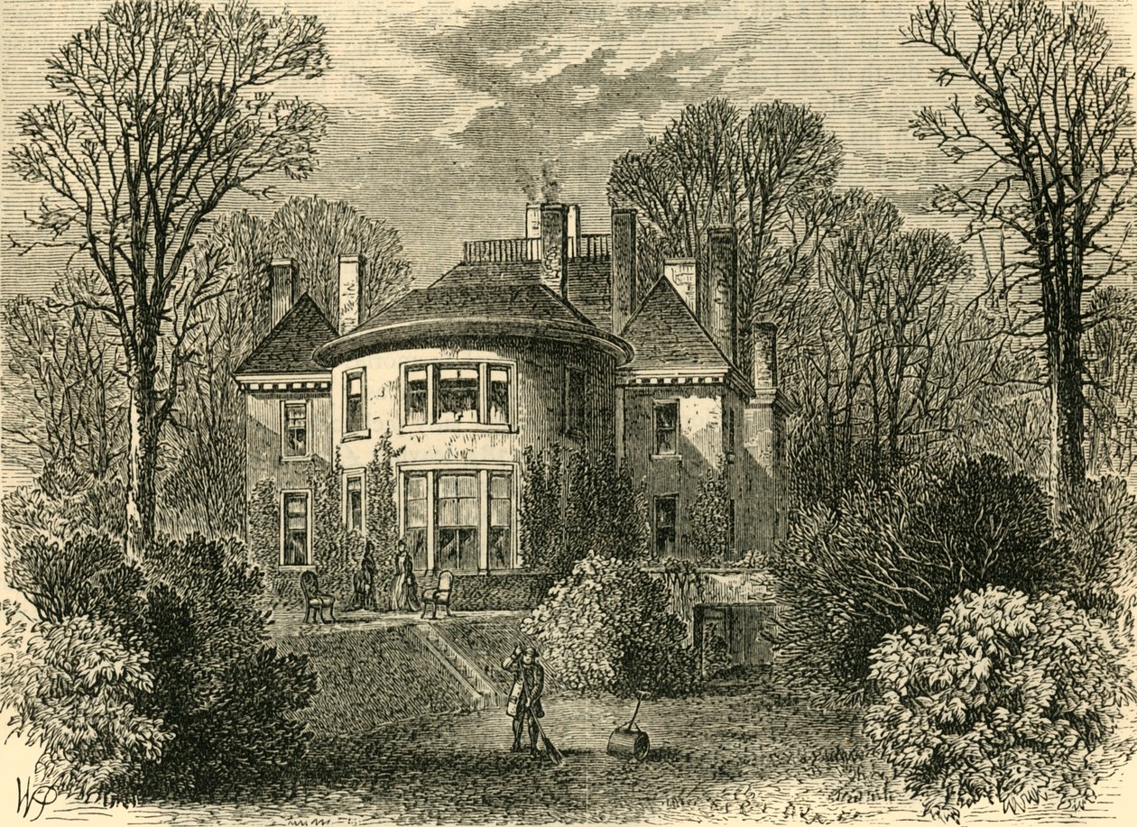 Casa de Rosslyn, c1876. de Unbekannt