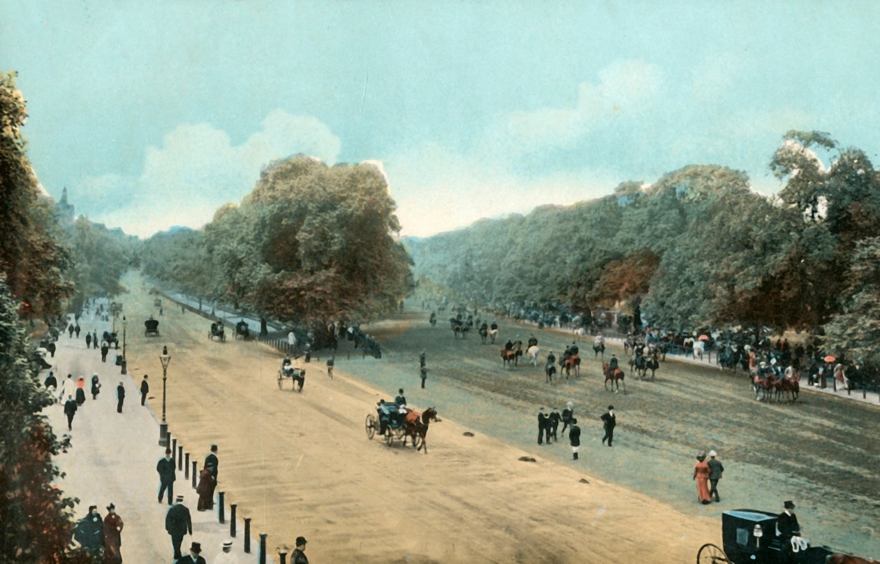 Fileira podre, Hyde Park, Londres, c1910. de Unbekannt