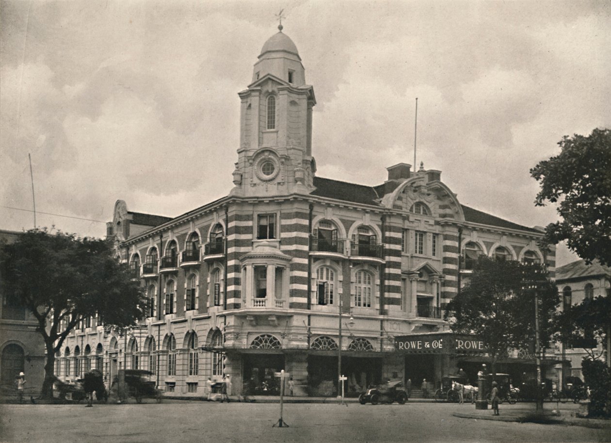 Rowe & Coy., Ltd., Instalações em Rangoon, 1900. de Unbekannt